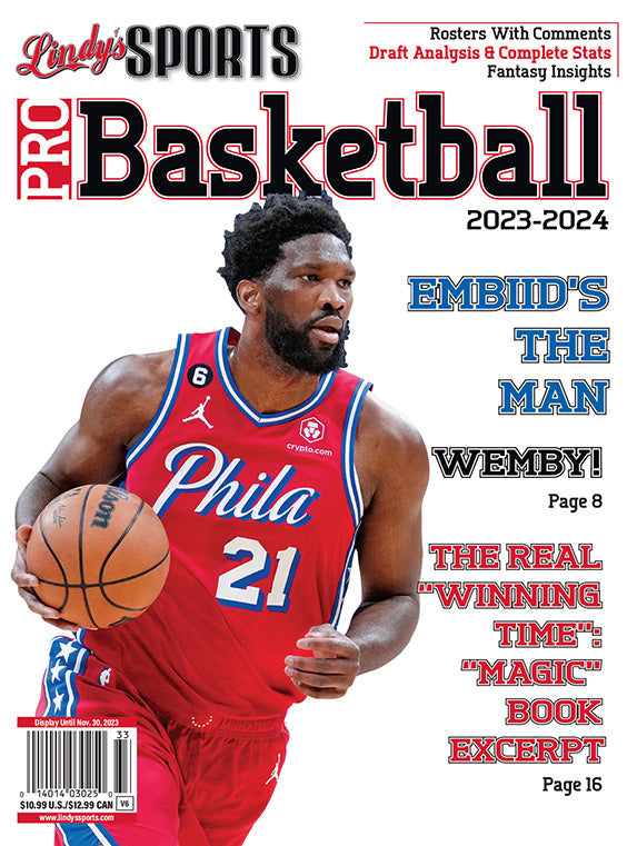 Lindy's Sports 2023-24 Pro Basketball Magazine - PRE ORDER - MO Corrections Bookstore