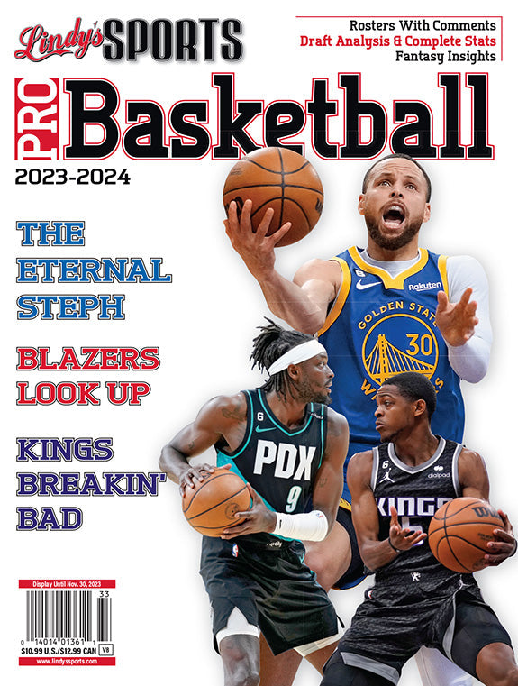 Lindy's Sports 2023-24 Pro Basketball Magazine - PRE ORDER - MO Corrections Bookstore