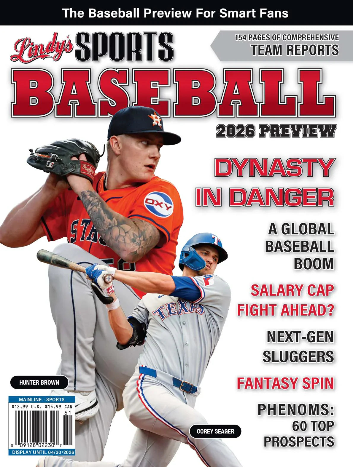 2026 Lindy's Baseball Preview Magazine / Covers Vary - MOCorrectionsbookstore.com