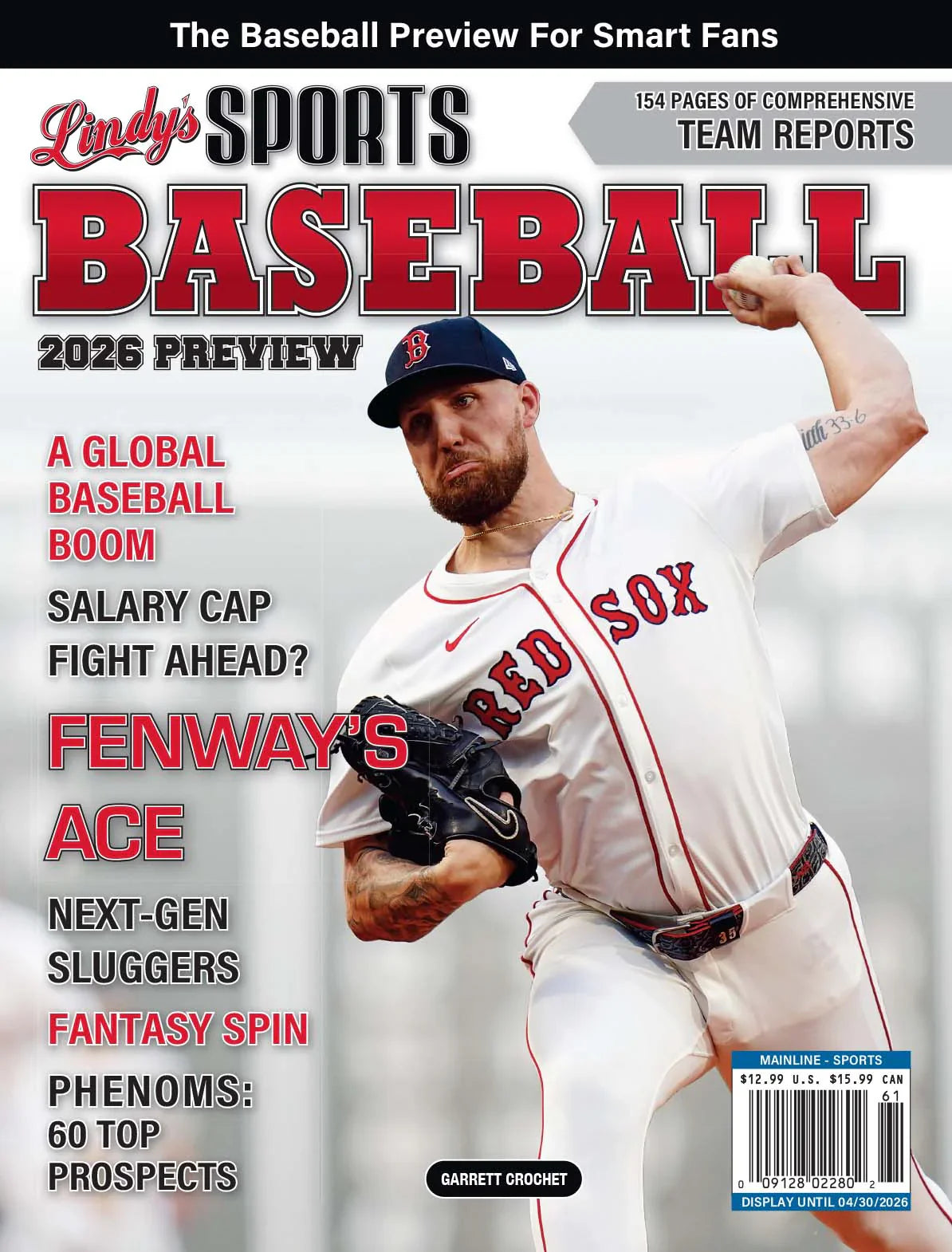 2026 Lindy's Baseball Preview Magazine / Covers Vary - MOCorrectionsbookstore.com