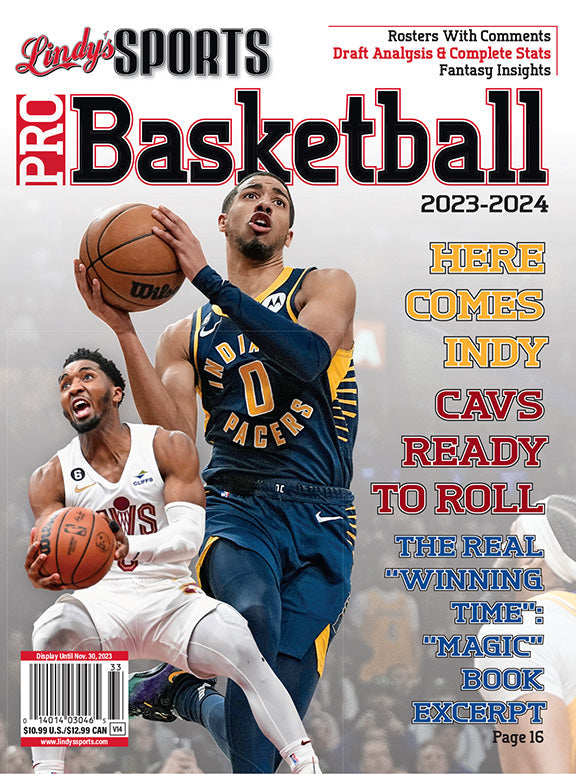 Lindy's Sports 2023-24 Pro Basketball Magazine - PRE ORDER - MO Corrections Bookstore