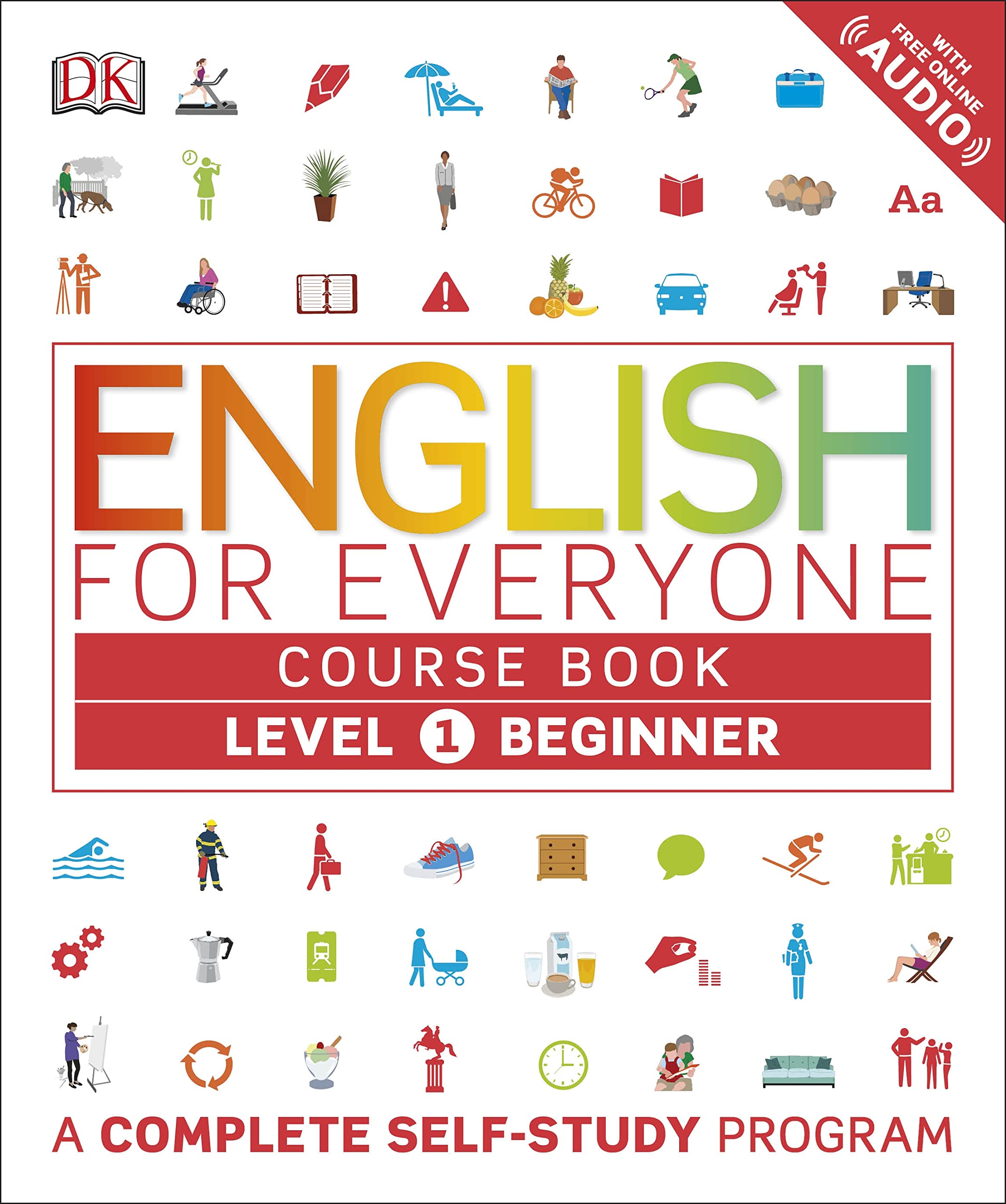 English for Everyone: Level 1 Course Book - Beginner English - MO Corrections Bookstore