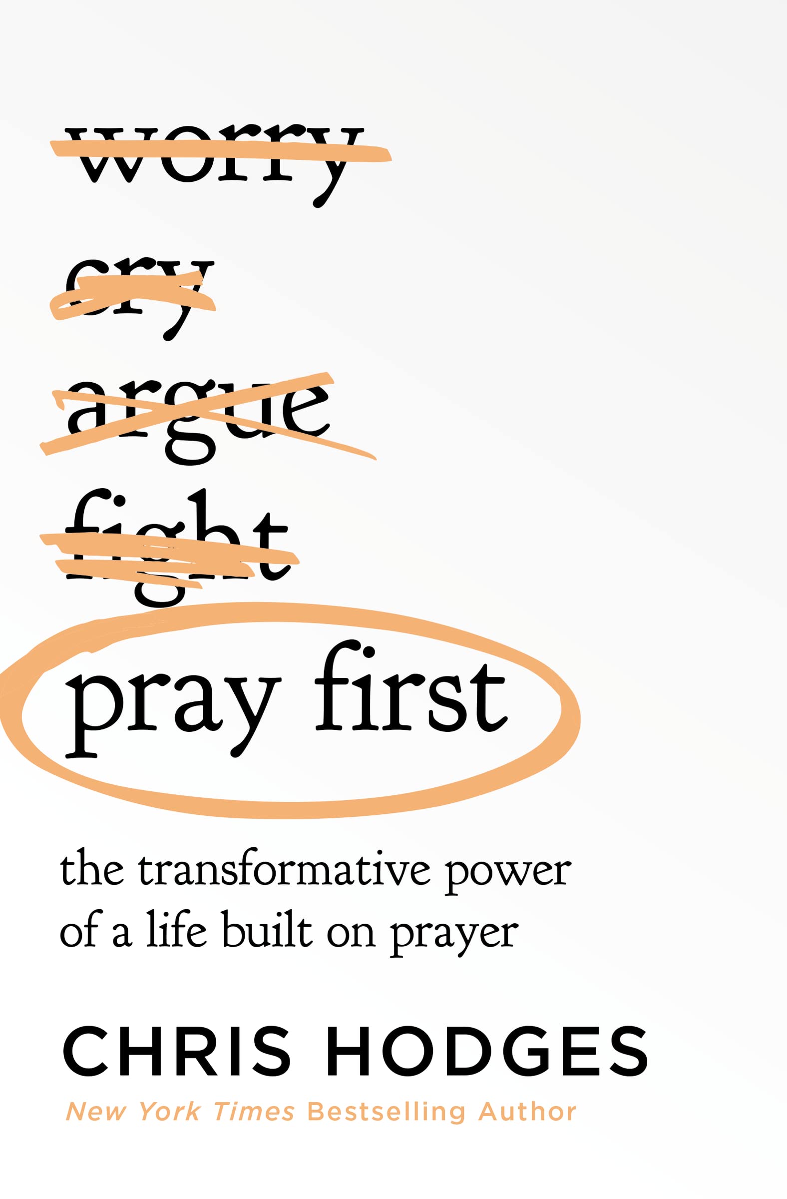 Pray First: The Transformative Power of a Life Built on Prayer - MO Corrections Bookstore