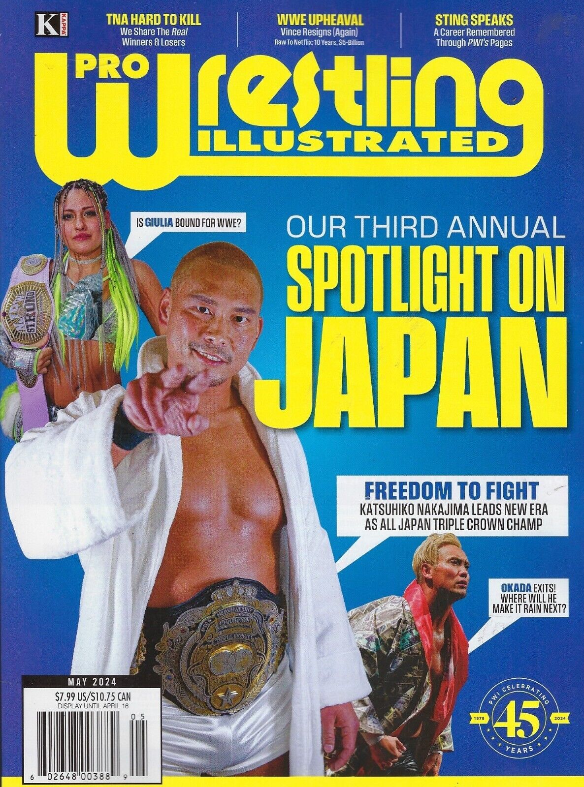 Pro Wrestling Illustrated Magazine - MOCorrectionsbookstore.com