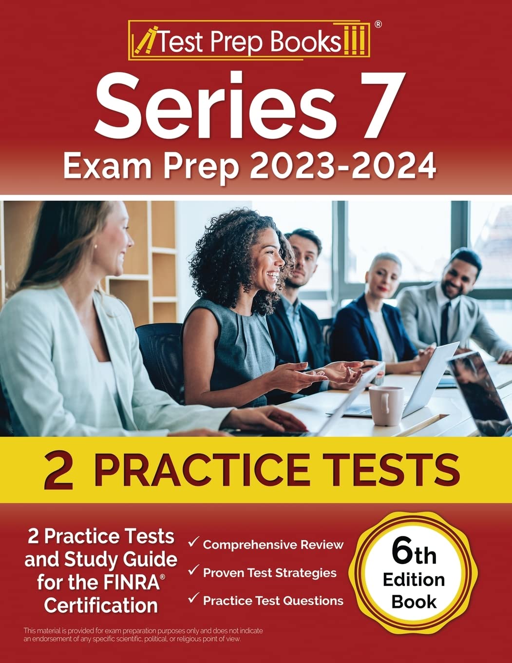 Series 7 Exam Prep 2023-2024 2 Practice Tests and Study Guide for the FINRA Certification [6th Edition Book] - MO Corrections Bookstore