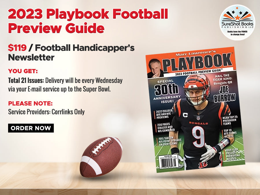 Marc Lawrence 2023 Playbook Football Newsletter - E-Mail Corrlinks Only - MO Corrections Bookstore 