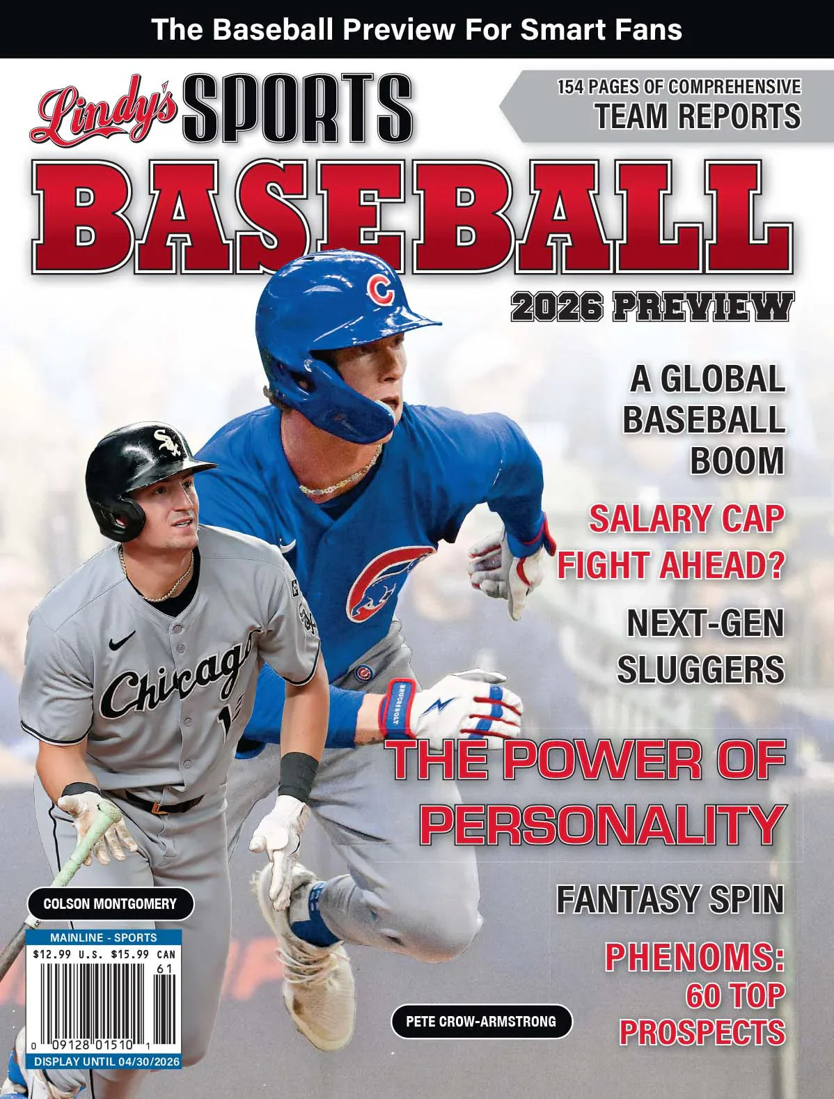 2026 Lindy's Baseball Preview Magazine / Covers Vary - MOCorrectionsbookstore.com