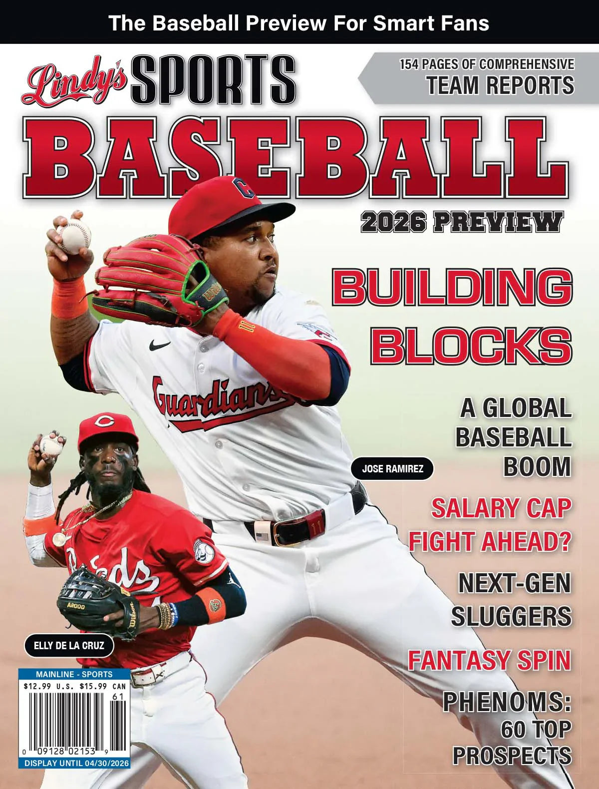 2026 Lindy's Baseball Preview Magazine / Covers Vary - MOCorrectionsbookstore.com