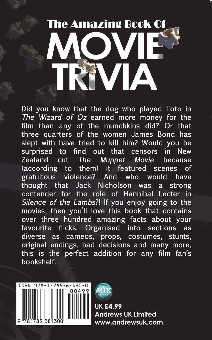 Amazing Book of Movie Trivia (Standard) - MO Corrections Bookstore