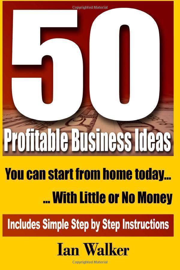 50 Profitable Business Ideas You Can Start From Home Today - MO Corrections Bookstore