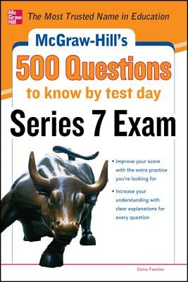 McGraw-Hill's 500 Series 7 Exam Questions Paperback McGraw-Hill Companies