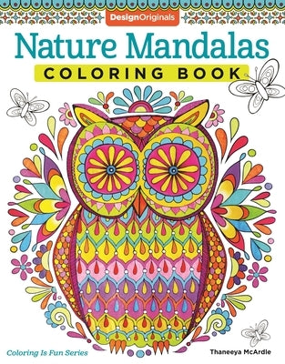 Nature Mandalas Coloring Book Paperback Design Originals