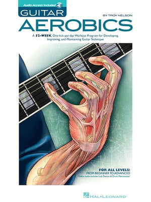 Guitar Aerobics Book/Online Audio Paperback Hal Leonard Publishing Corporation