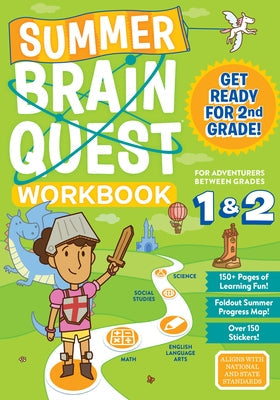Summer Brain Quest: Between Grades 1 & 2 Paperback Workman Kids