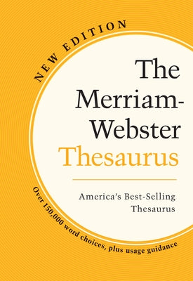 The Merriam-Webster Thesaurus by Merriam-Webster - MO Corrections Bookstore