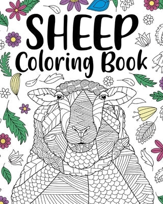 Sheep Coloring Book Paperback Blurb