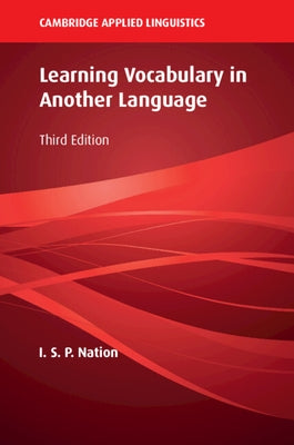 Learning Vocabulary in Another Language Paperback Cambridge University Press