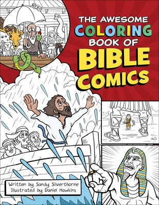 The Awesome Coloring Book of Bible Comics Paperback Harvest Kids