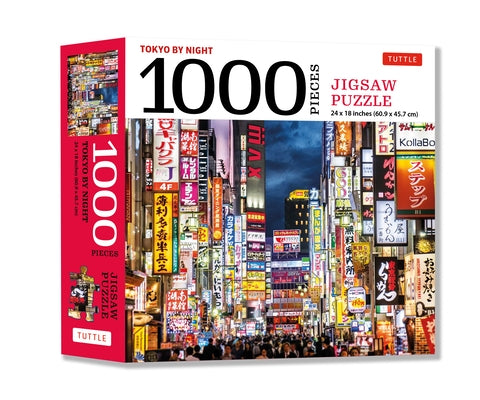 Tokyo by Night - 1000 Piece Jigsaw Puzzle: Tokyo's Kabuki-Cho District at Night: Finished Size 24 X 18 Inches (61 X 46 CM) Other Tuttle Publishing