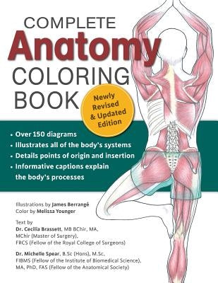 Complete Anatomy Coloring Book, Newly Revised and Updated Edition Paperback IMM Lifestyle