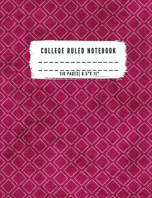 College Ruled Notebook: College Ruled Notebook for Writing for Students and Teachers, Girls, Kids, School that fits easily in most purses and Paperback Appleton