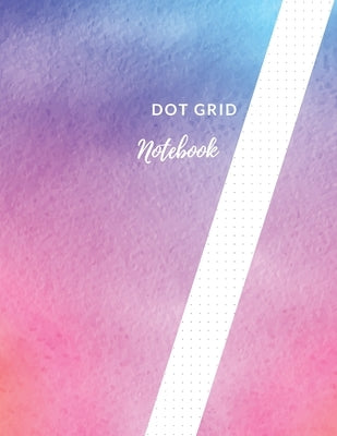 Dot Grid Notebook: Softly Colored Design Dotted Notebook/JournalLarge (8.5 x 11) Dot Grid Composition Notebook Paperback Adina Tamiian