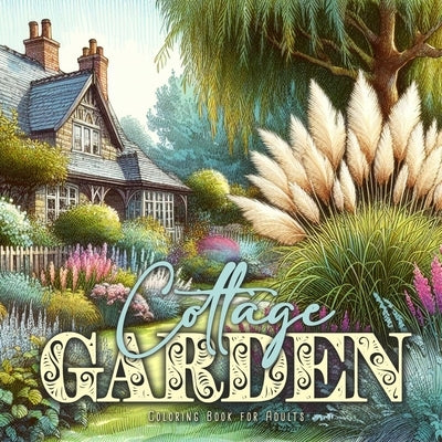 Cottage Garden Coloring Book for Adults: Cottages Coloring Book for Adults Gardens Coloring Book for Adults Paperback Monsoon Publishing LLC Sonja LIDL Info@monsoo
