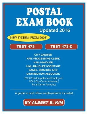 Postal Exam Book: For Test 473 and 473-C Paperback Nova Press