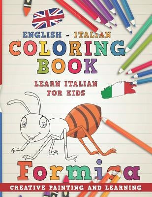 Coloring Book: English - Italian I Learn Italian for Kids I Creative Painting and Learning. Paperback Independently Published