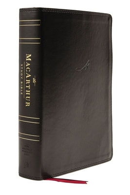 Nasb, MacArthur Study Bible, 2nd Edition, Leathersoft, Black, Thumb Indexed, Comfort Print: Unleashing God's Truth One Verse at a Time Thomas Nelson