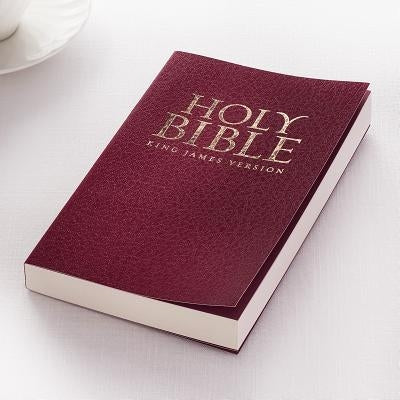 KJV Budget Gift & Award Soft Cover Burgundy Paperback Christian Art Gifts Inc