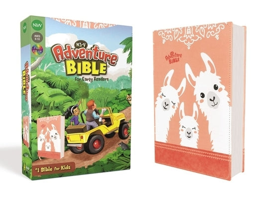 Nirv, Adventure Bible for Early Readers, Leathersoft, Coral, Full Color Bible Zonderkidz