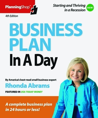 Business Plan in a Day Planning Shop