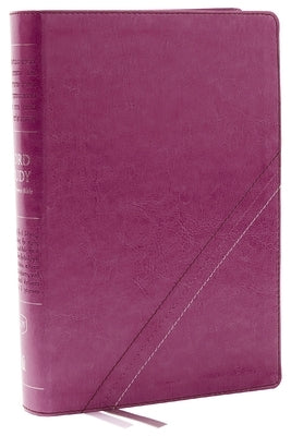 Kjv, Word Study Reference Bible, Leathersoft, Pink, Red Letter, Comfort Print: 2,000 Keywords That Unlock the Meaning of the Bible Bible Thomas Nelson