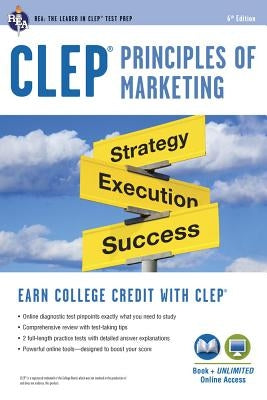 Clep(r) Principles of Marketing Book + Online Paperback Research & Education Association