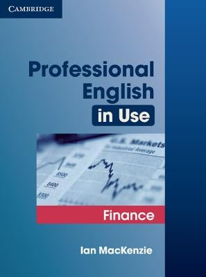 Professional English in Use: Finance Paperback Cambridge University Press