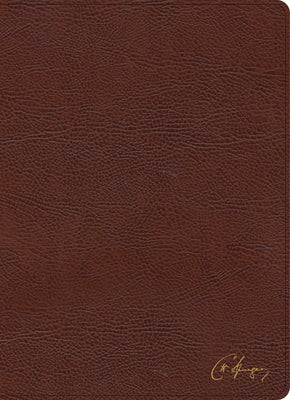 KJV Spurgeon Study Bible, Brown Bonded Leather Bible Holman Bibles