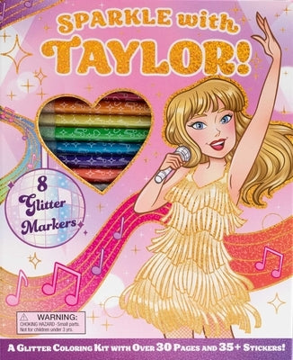Sparkle with Taylor! a Glitter Coloring Kit Other Silver Dolphin Books