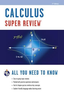 Calculus Super Review Paperback Research & Education Association