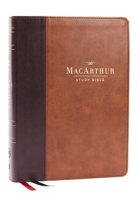 Lsb MacArthur Study Bible 2nd Edition: Unleashing God's Truth One Verse at a Time (Brown Leathersoft, Comfort Print) Bible Thomas Nelson