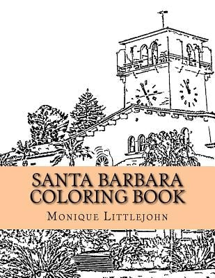 Santa Barbara Coloring Book Paperback Createspace Independent Publishing Platform