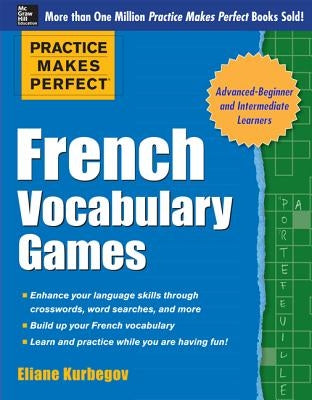French Vocabulary Games Paperback McGraw-Hill Companies