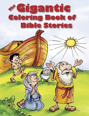 The Gigantic Coloring Book of Bible Stories Paperback Tyndale House Publishers