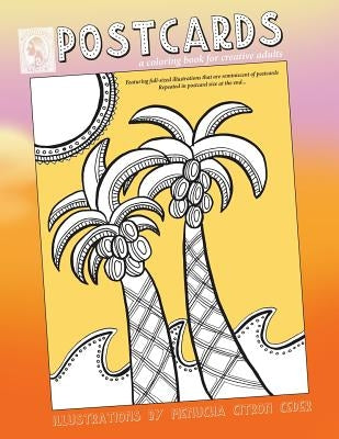 Postcards: coloring book for creative adults Paperback Menucha Citron