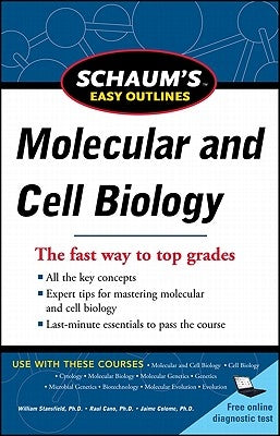 Schaum's Easy Outlines Molecular and Cell Biology Paperback McGraw-Hill Companies