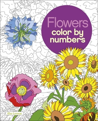 Flowers Color by Numbers Paperback Sirius Entertainment