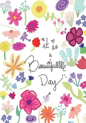 Super Planner - medium sized weekly view organizer, undated, floral theme Paperback Crazy Brainz