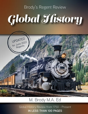 Brody's Regent Review: Global History: Global History Paperback Limudai Chol Publications