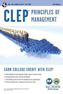 Clep(r) Principles of Management Book + Online Paperback Research & Education Association