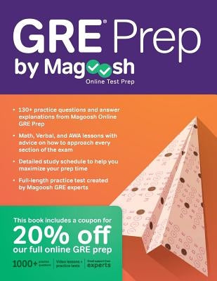GRE Prep by Magoosh Paperback Rtc Publishing
